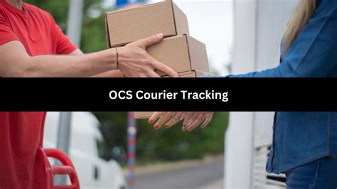 ocs shipment tracking.